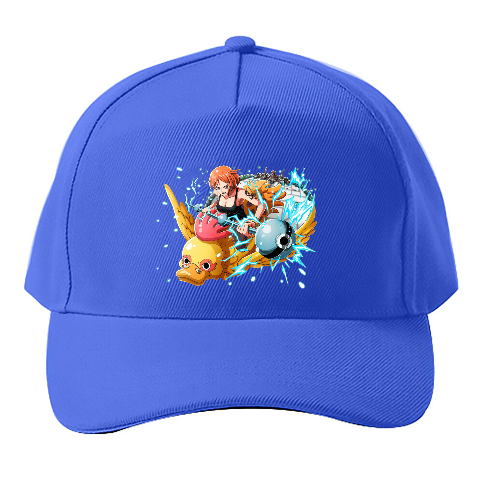 （画像用） ワンピース ナミ ONE PIECE Nami ベースボールキャップ 綿100％ 男女兼用 帽子 スポーツ